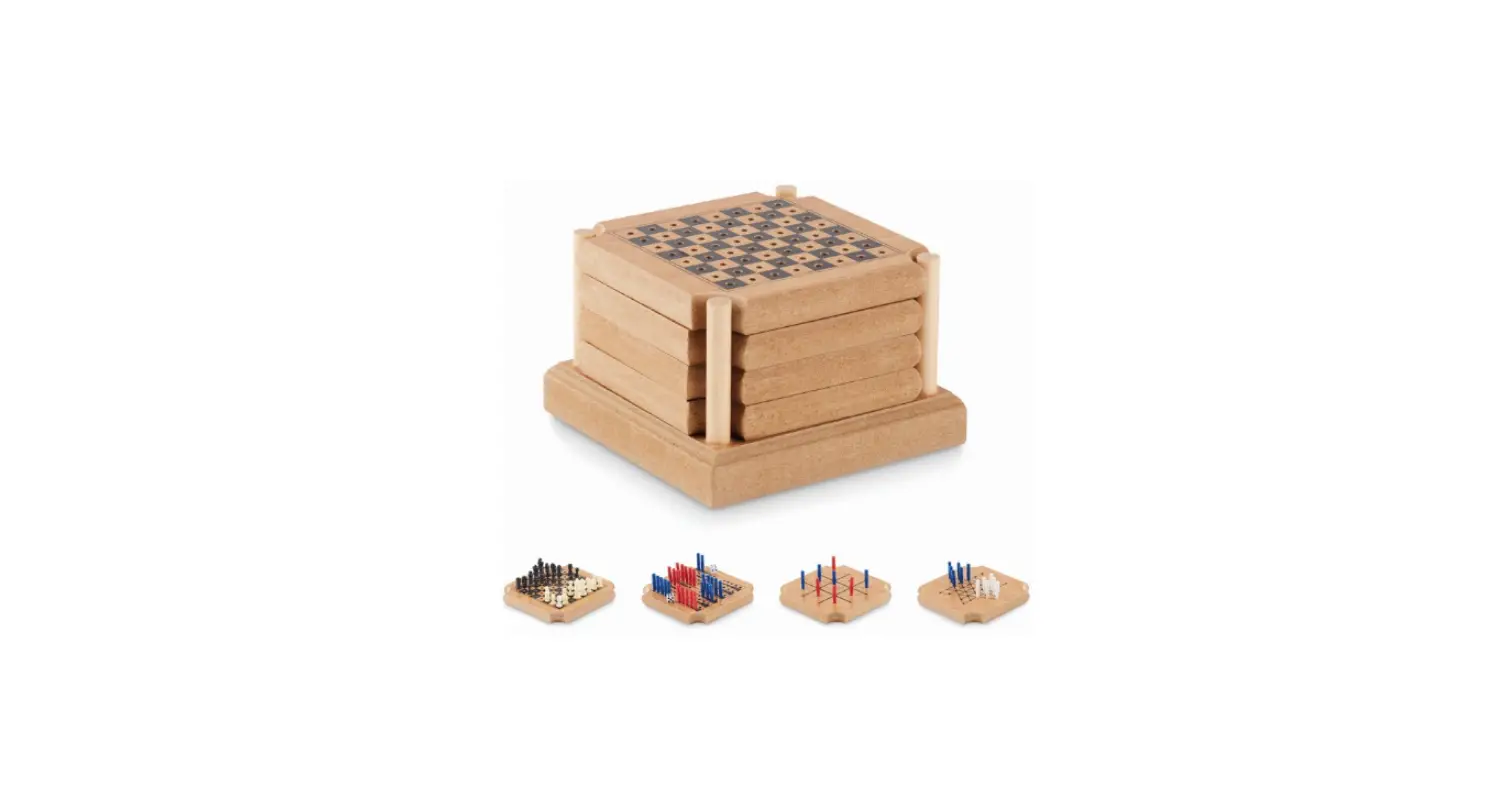 Mob Mo6382 4-piece Coaster Game Set User Manual