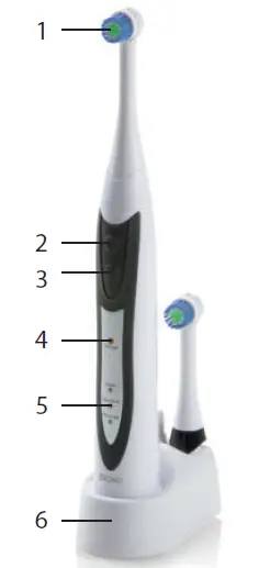 DOMO-DO9233TB-Electric-Toothbrush-FIG-1