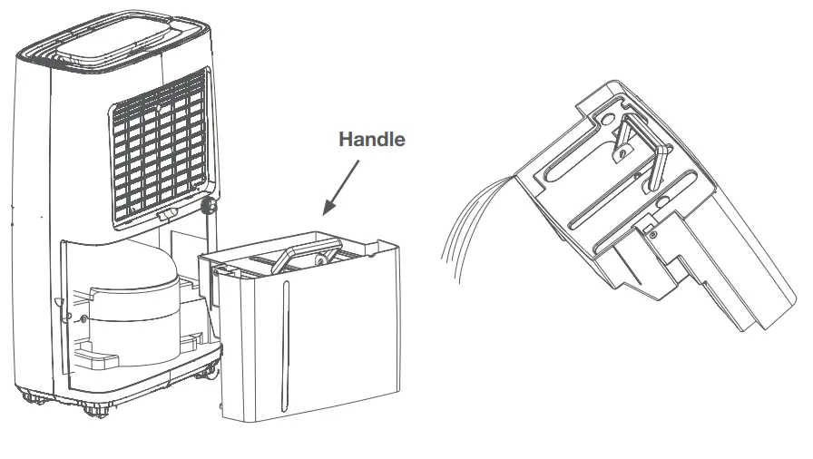 ProBreeze PB-08-US 50PT Compressor Dehumidifier fig 1