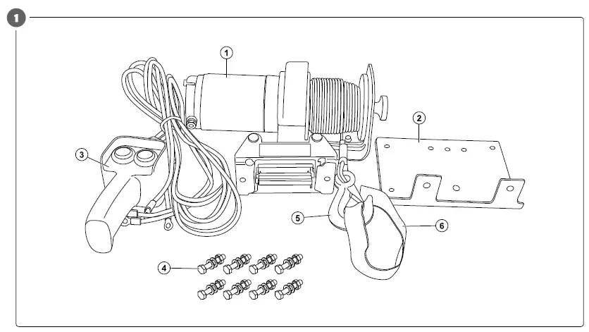 HAMRON-604097-ATV-Winch-fig-1