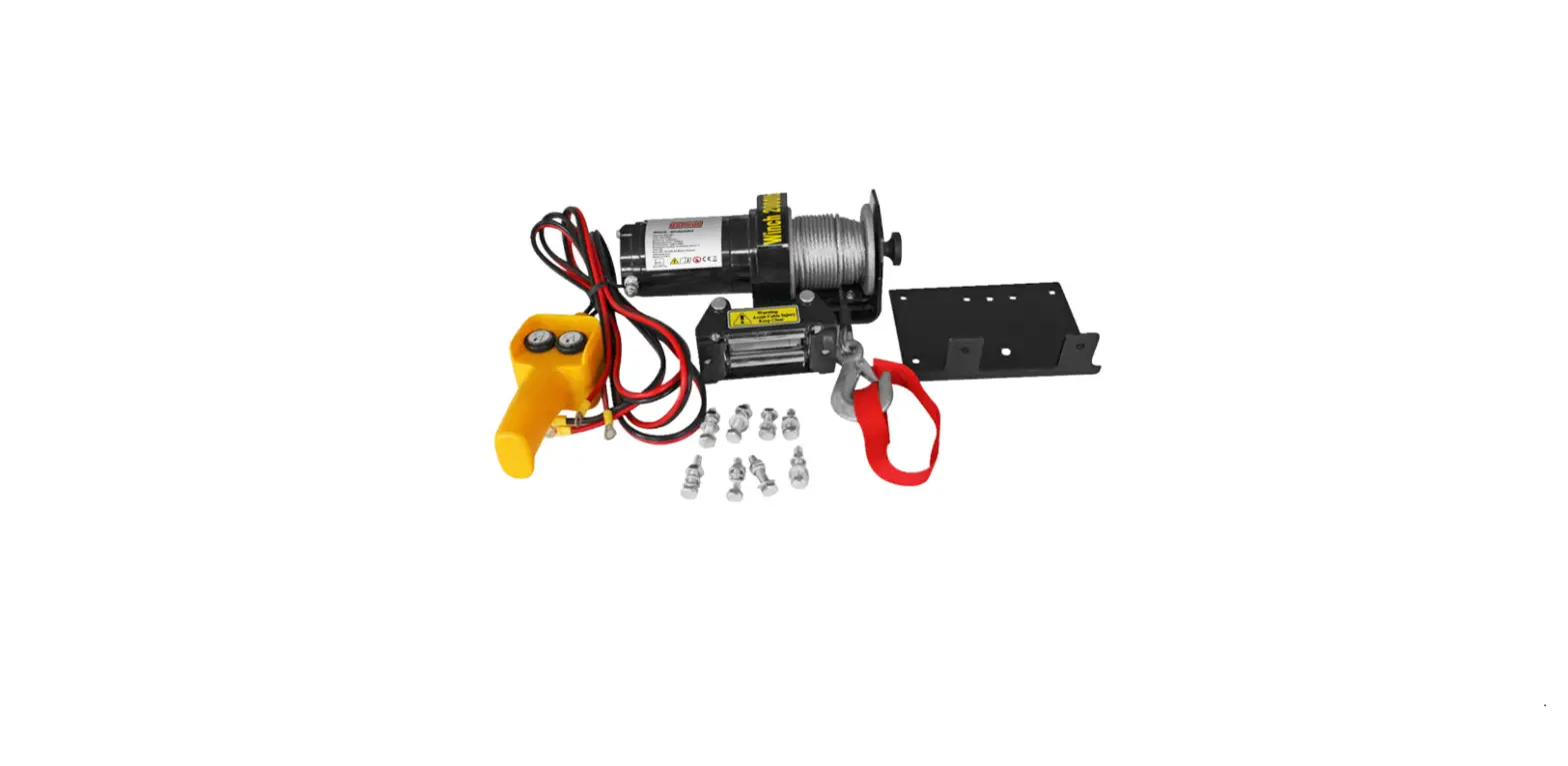 Hamron 604097 Atv Winch Instruction Manual