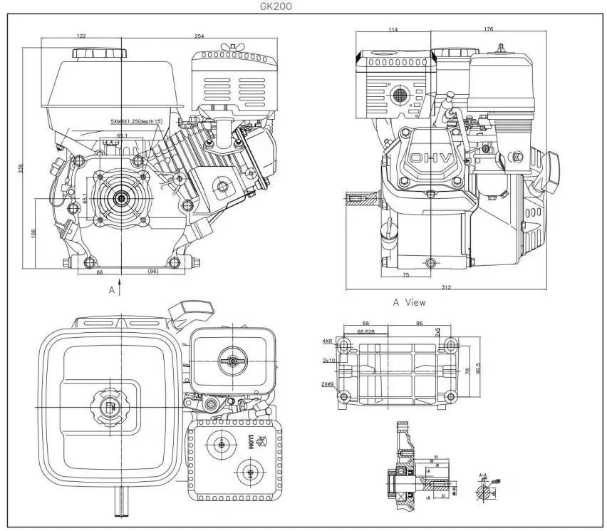 XPOtool 99200 Petrol Engine - Figure 13