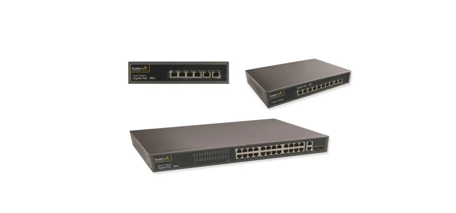 Scatterbox Poe604 High Load Capacity Gigabit Poe Switches User Guide
