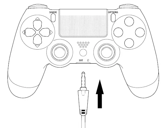 PlayStation 4 Mono Headset Communicator 01