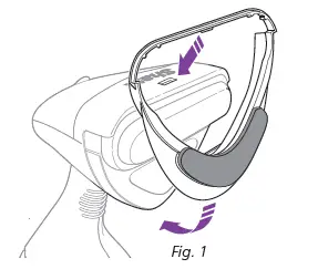 Attaching the appropriate accessory