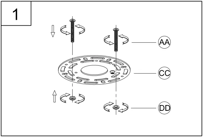 Progress P400311 Burgess 4 Light Matte Black Farmhouse Chandelier - Figure 3