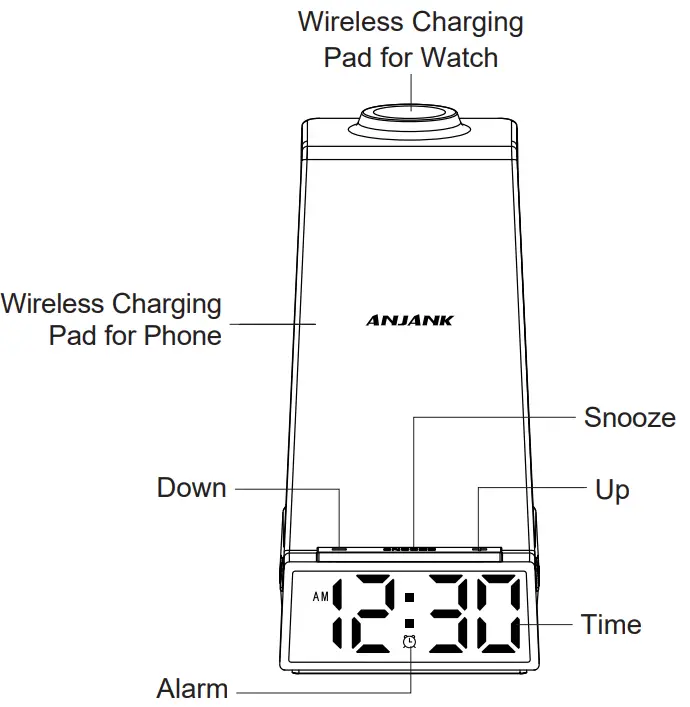 ANJANK-AC-199-Fast-Wireless-Charger-Station-FIG 1