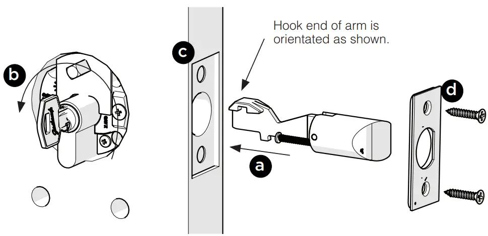 gainsborough Trilock Urban Aurora Entry Set - Figure 10
