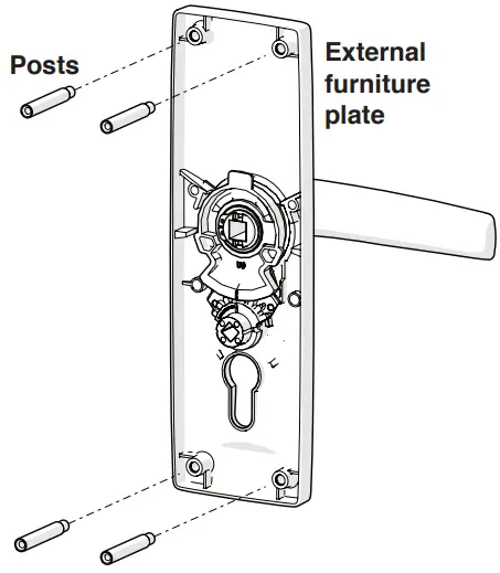 gainsborough Trilock Urban Aurora Entry Set - Figure 13