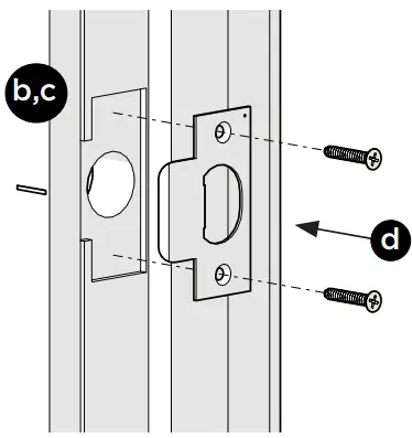gainsborough Trilock Urban Aurora Entry Set - Figure 16