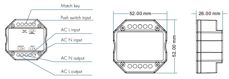 SKYDANCE-SS-C-RF-Smart-AC-Switch-and-Push-Switch-FIG-1