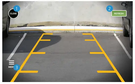 RAND McNALLY Wi-Fi Backup Camera - Closes the app