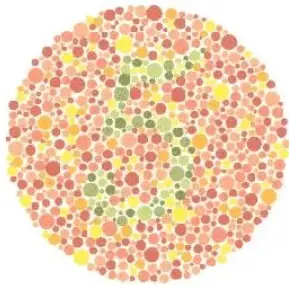 GIMA M31288EN Adult Chart For Color Blindness Testing
