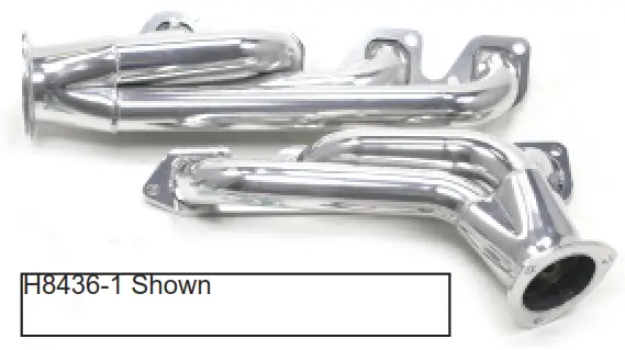 PATRIOT H8420 Street Rod Chassis Exit Headers