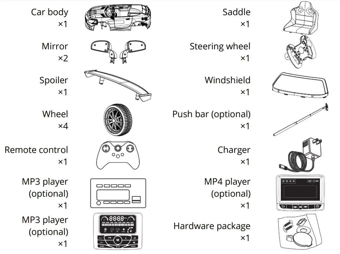 Mercedes-Benz AMG GT4 4 Door Coupe Car - Fig 1