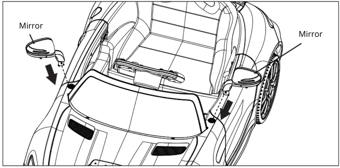 Mercedes-Benz AMG GT4 4 Door Coupe Car - Fig 8