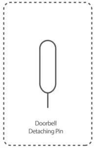 Doorbell Detaching Pin