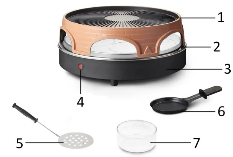 emerio PO-113255.4 Pizzarette Pizza Oven 1