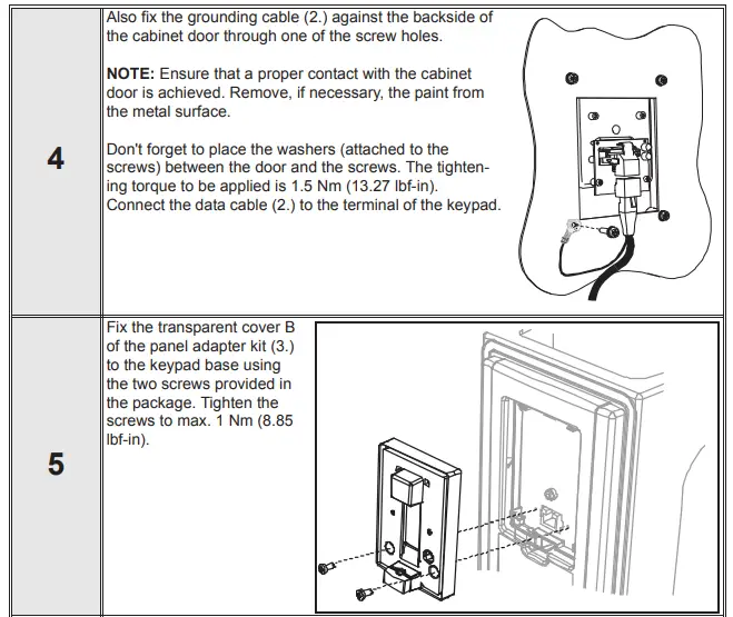 SIEMENS-BT300-KEYPAD-Door-Keypad-Mounting-Kit-fig-4