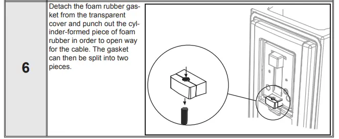 SIEMENS-BT300-KEYPAD-Door-Keypad-Mounting-Kit-fig-5
