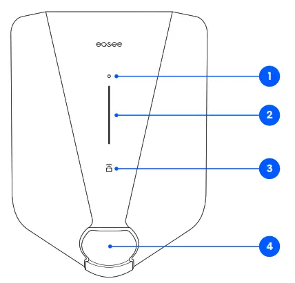 easee HOME Wallbox Charging Station - 1