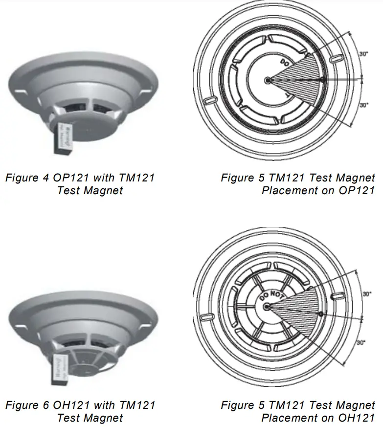 SIEMENS OP121 Photoelectric Smoke Detector and Photo Smoke-Thermal Detector - fig 3