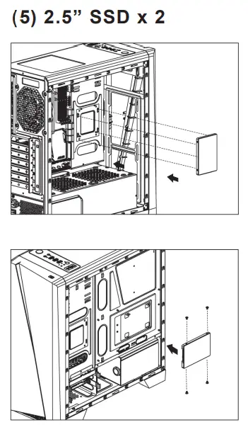 AeroCool Cylon Tempered Glass RGB White - PSU2
