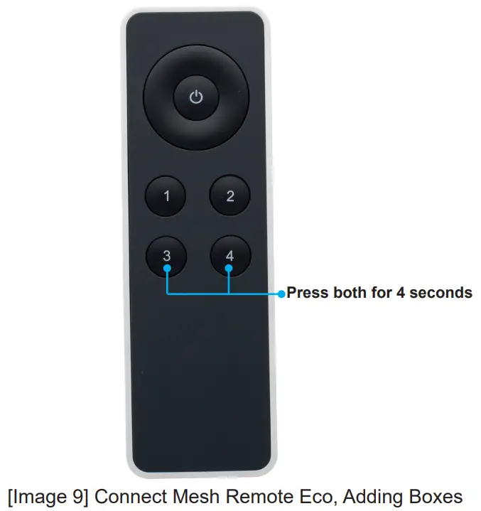 HAFELE Connect Mesh Eco Set Box RGB or Multiwhite and Remote Control - Adding Connect Mesh Boxes