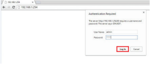 IOGEAR 192.168.1.254 admin