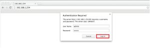 IOGEAR enter 192.168.1.254 admin