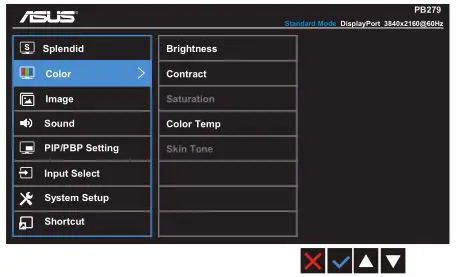 ASUS PB279 Series LCD Monitor - Color