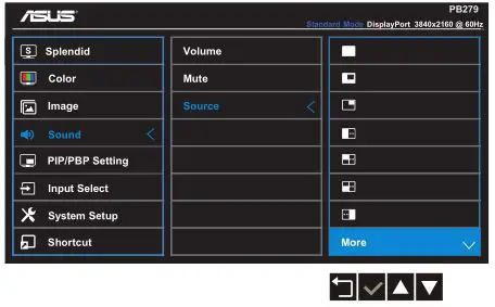 ASUS PB279 Series LCD Monitor - Source