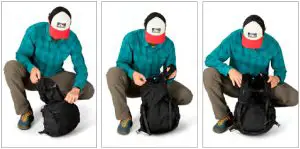 OSPREY AETHER Plus 100 Backpacking Pack-- To convert the top