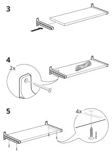 IKEA GRANHULT Bracket Nickel Plated - fig 3