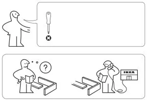 IKEA ASKHOLMEN Table for Wall Outdoor--AVERTISMENT!
