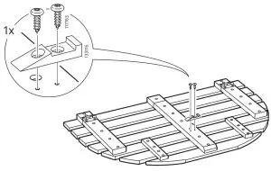 IKEA ASKHOLMEN Table for Wall Outdoor--AVERTISMENT!h
