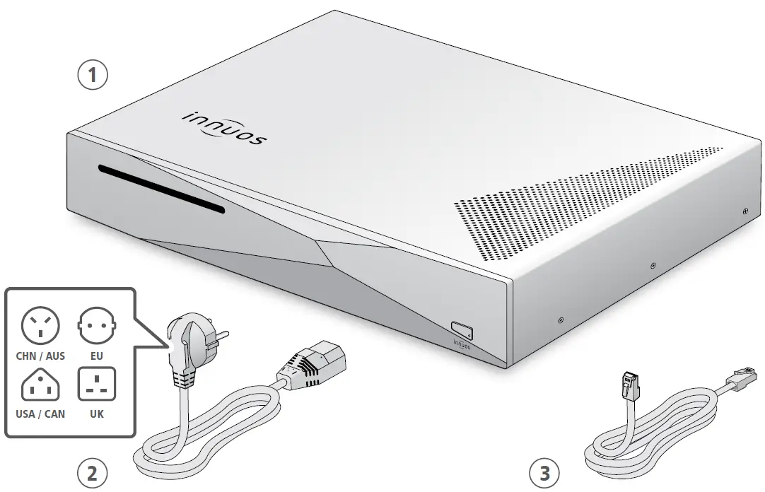 innuos ZENITH Mk3 Stereo Streaming Players Box Contents