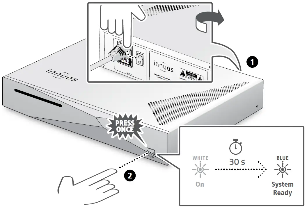innuos ZENITH Mk3 Stereo Streaming Players Turn on Your System