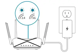 D-Link DIR-2150 AC2100 High Power Gigabit Wi-Fi Router Installation-OPTION1