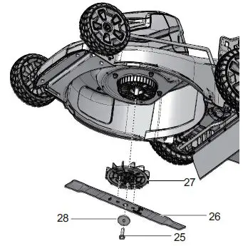 greenworks MO80L05 Lawn Mower fig13