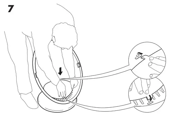 IKEA PS LOMSK Swivel Armchair- 7