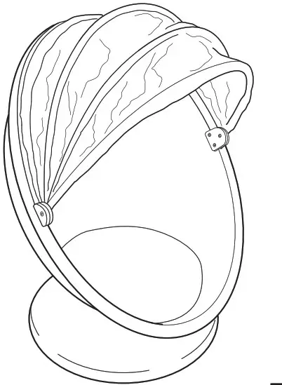 IKEA PS LOMSK Swivel Armchair