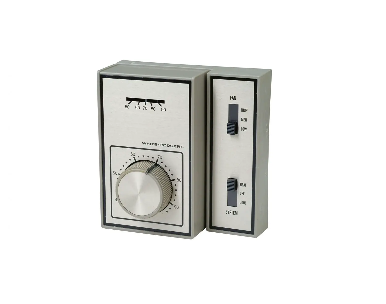 White Rodgers Fan Coil Heating Cooling Thermostat Instruction Manual