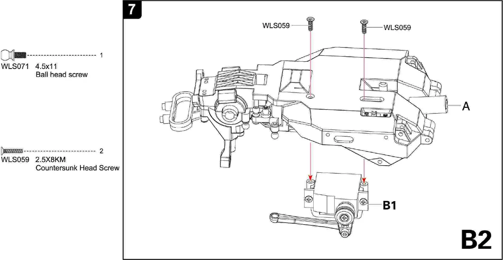 4WD Remote Control Car Assembly Diagram 05