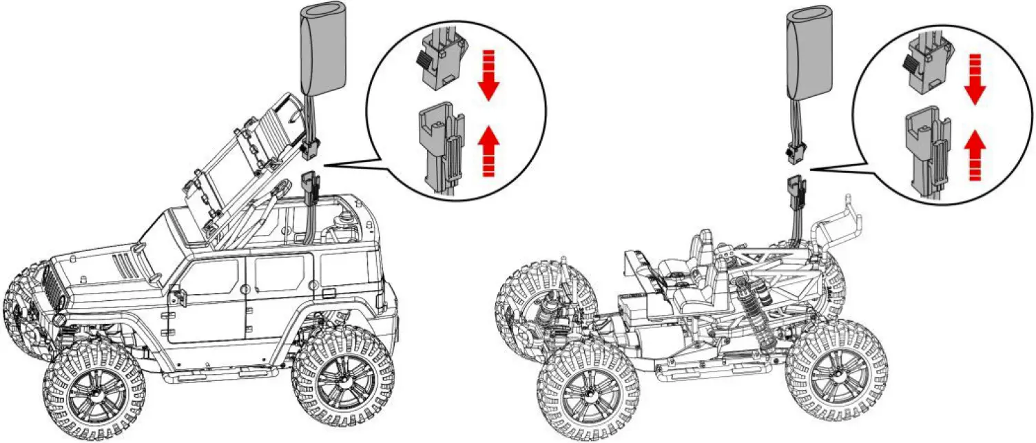 Model Battery's Charging and Assembly 03