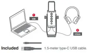 Superlux Multi-Pattern Condenser USB Microphone User Manual