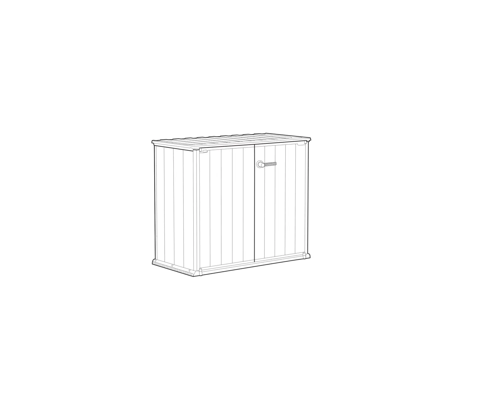Keter B07zk4kq8h Patio Store 4.6 X 2.5 Foot Resin Outdoor Storage Shed User Manual Keter B07zk4kq8h Patio Store 4.6 X 2.5 Foot Resin Outdoor Storage Shed User Manual