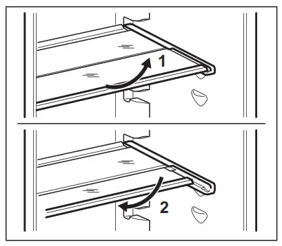 Electrolux LRB2DF18C Refrigerator - Movable shelves