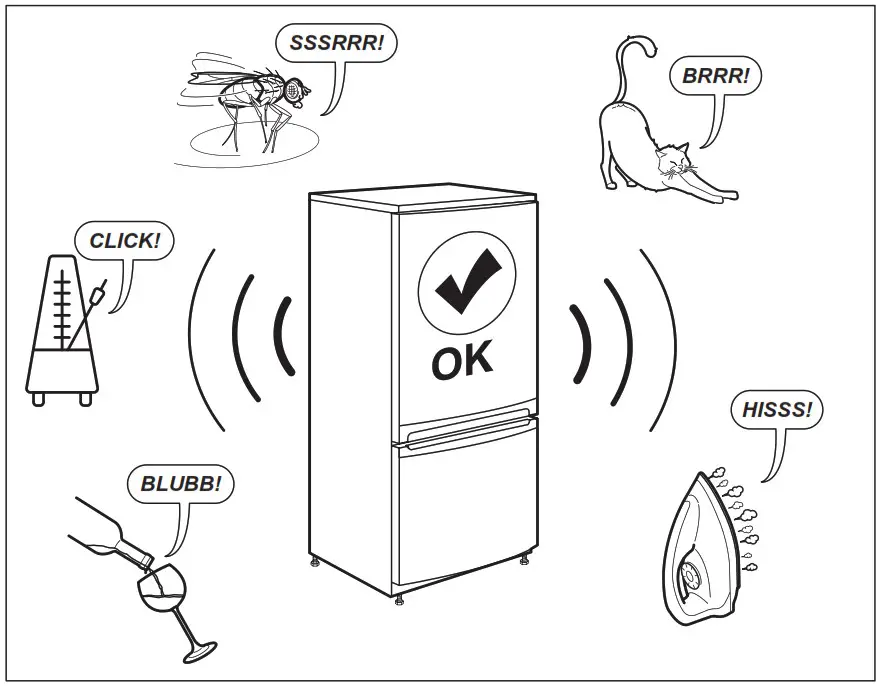 Electrolux LRB2DF18C Refrigerator - NOISES