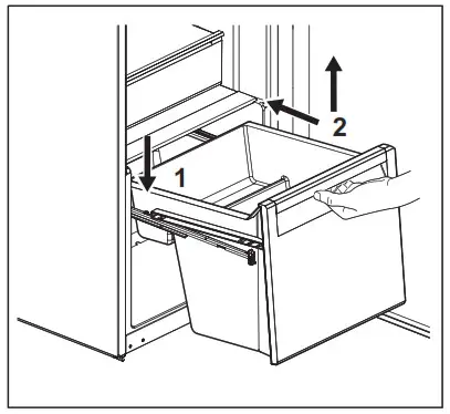 Electrolux LRB2DF18C Refrigerator - Vegetable drawer 4